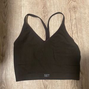 Set Active Tank VNeck Sculptflex - Espresso